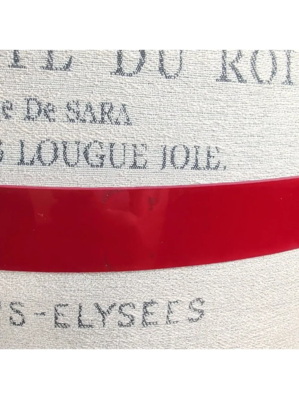 Vintage Y2K Dolce Gabbana Red Belt 36 Large Logo Patent Leather 90cm